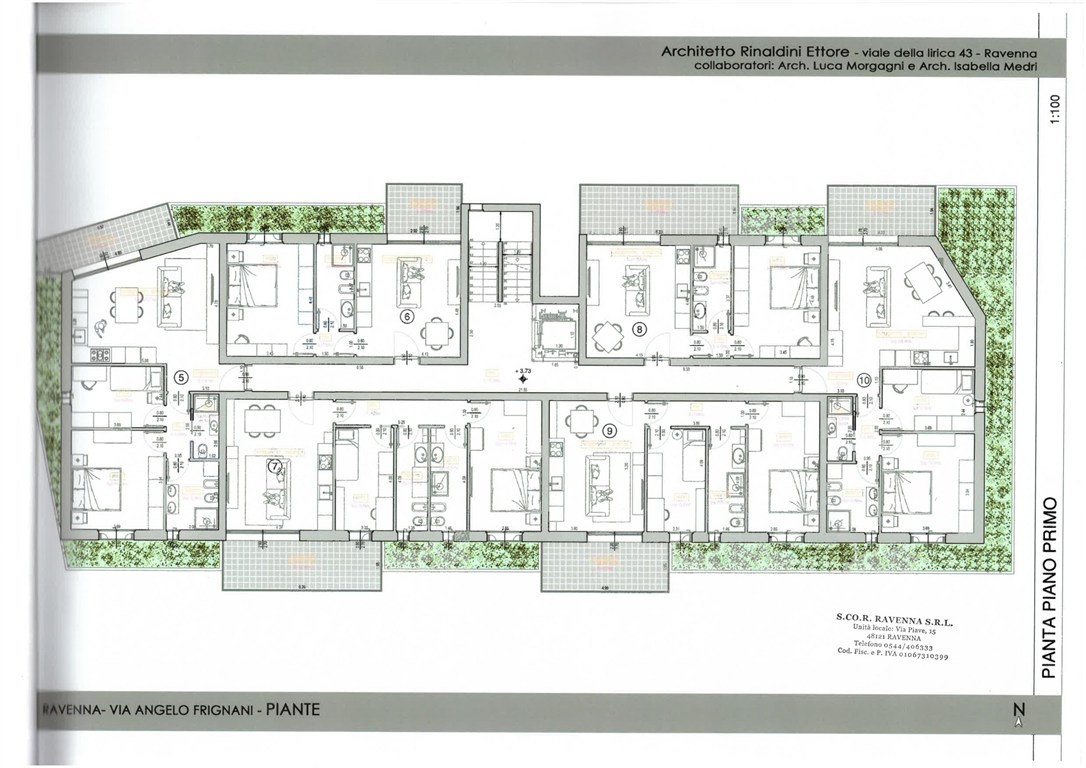 EDIFICIO RESIDENZIAL A RAVENNA, VIA ANGELO FRIGNANI