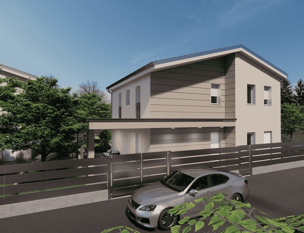 PIANGIPANE NUOVA COSTRUZIONE DI TRE VILLETTE UNIFAMILIARI