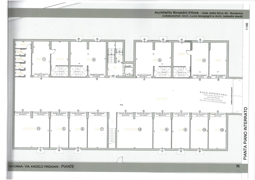 EDIFICIO RESIDENZIAL A RAVENNA, VIA ANGELO FRIGNANI
